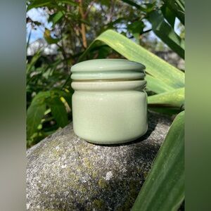 Mint Green Oggi Ceramic Jar